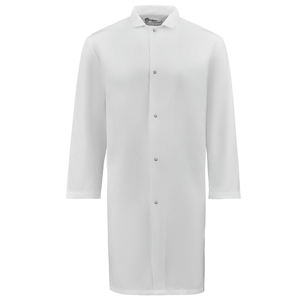 Polyester Pocketless Butcher Coat - Front